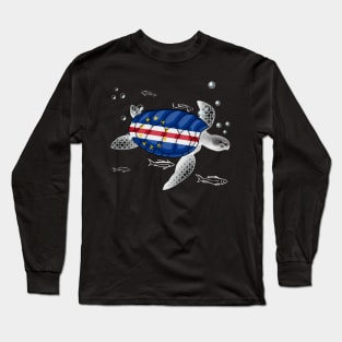 Cape Verde Turtle Long Sleeve T-Shirt